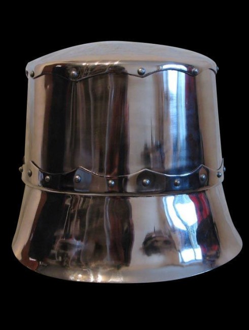 Later faceguard Great Helm Armure de plaques