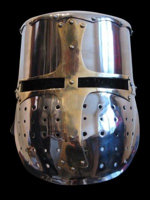Later faceguard Great Helm