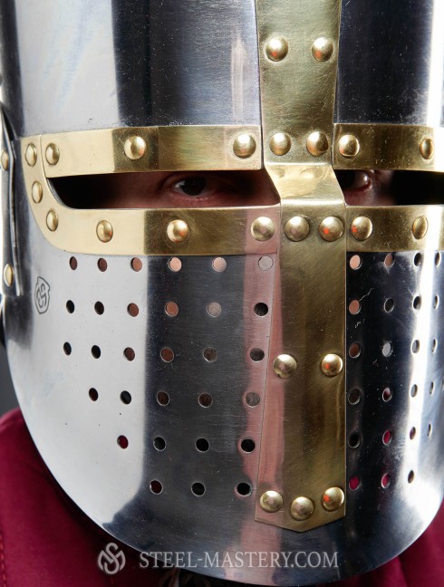 Great Helm first half of the 14th century Plattenrüstungen