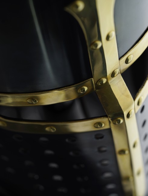 Great Helm first half of the 14th century Armadura de placas