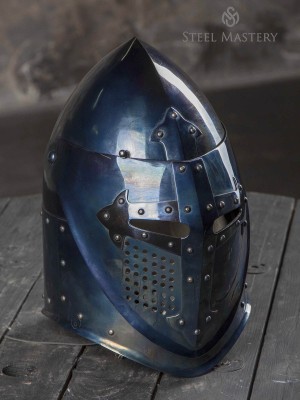 Blued sugarloaf helm Helmets