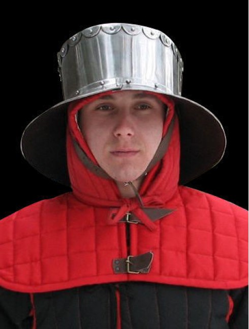 Kettle hat Plattenrüstungen