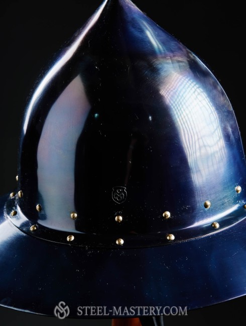  Kettle hat (Kettle helm)  with high top point Plattenrüstungen