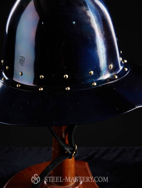  Kettle hat (Kettle helm)  with high top point Plattenrüstungen