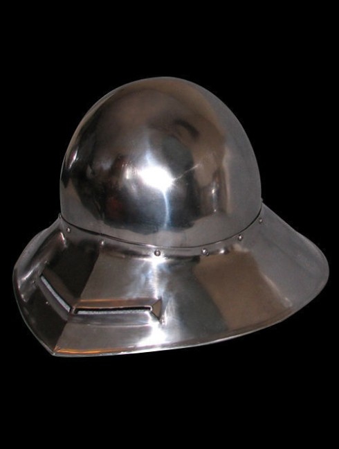 Chapel-de-fer with oculars Helmets