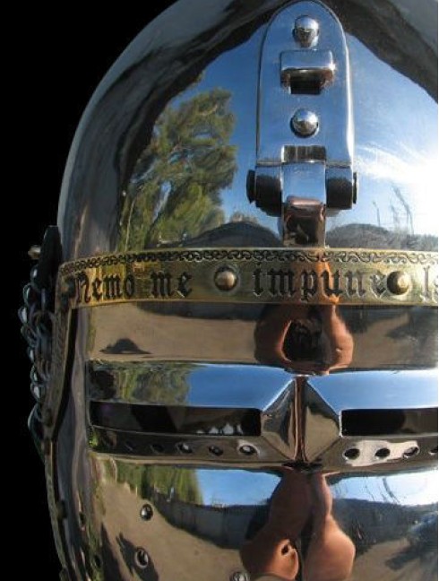 Bascinet with Klappvisor Helmets