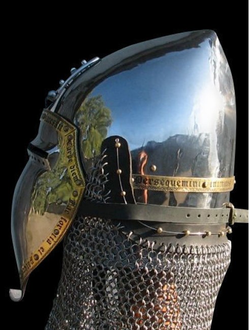 Bascinet with Klappvisor Helmets