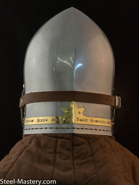 Bascinet with Face Grill Armure de plaques