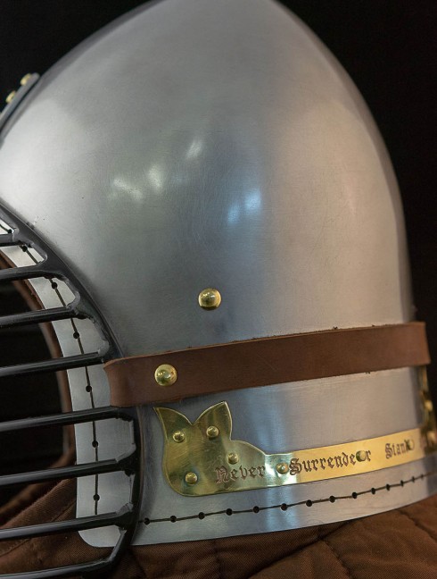 Bascinet with Face Grill Plattenrüstungen