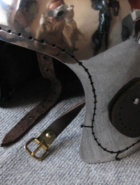 Bascinet with Face Grill Armure de plaques