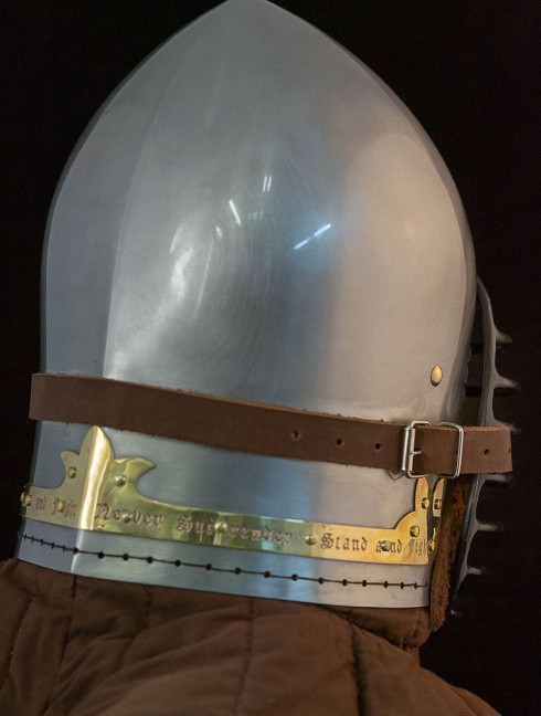 Bascinet with Face Grill Armure de plaques