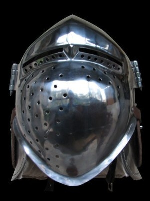 Bascinet with side hinged visor Corazza