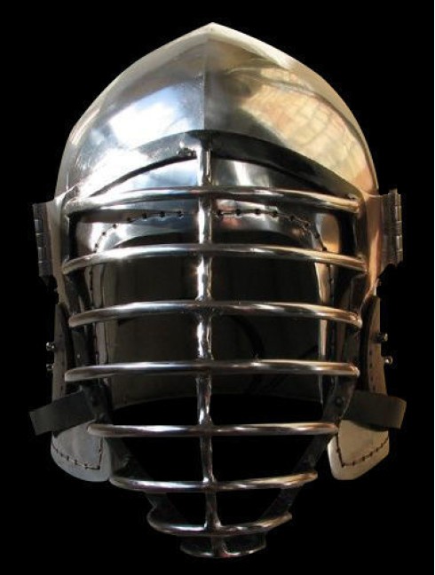 Bascinet with side hinged bar visor Armure de plaques