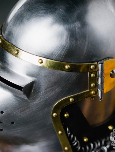 Bascinet hounskull  Plattenrüstungen