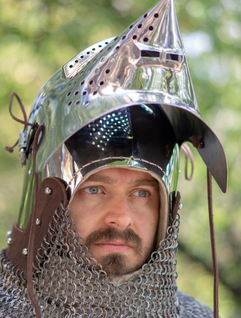 Italian bascinet 1460 Plattenrüstungen