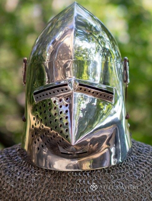 Italian bascinet 1460 Plattenrüstungen