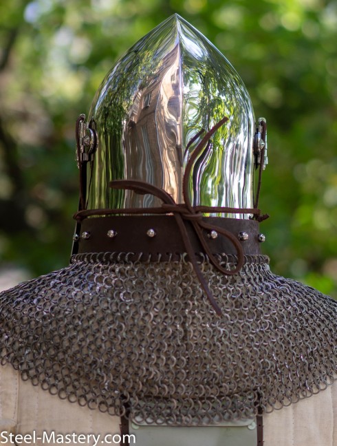 Italian bascinet 1460 Armure de plaques