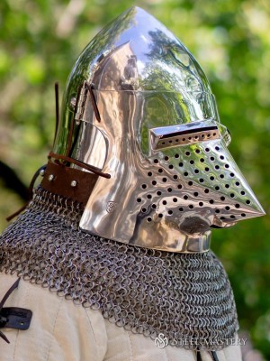 Italian bascinet 1460 Helmets