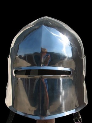 Visored Sallet with articulated tail - 15th century Armure de plaques