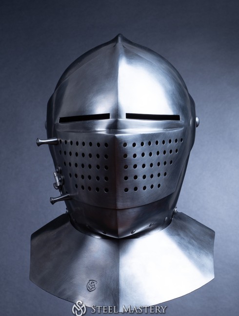 Armet (closed helmet) 15th-16th century Armure de plaques