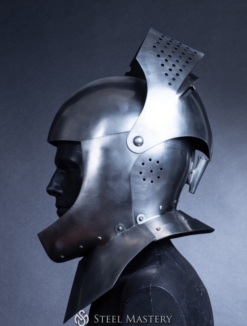 Armet (closed helmet) 15th-16th century Armure de plaques