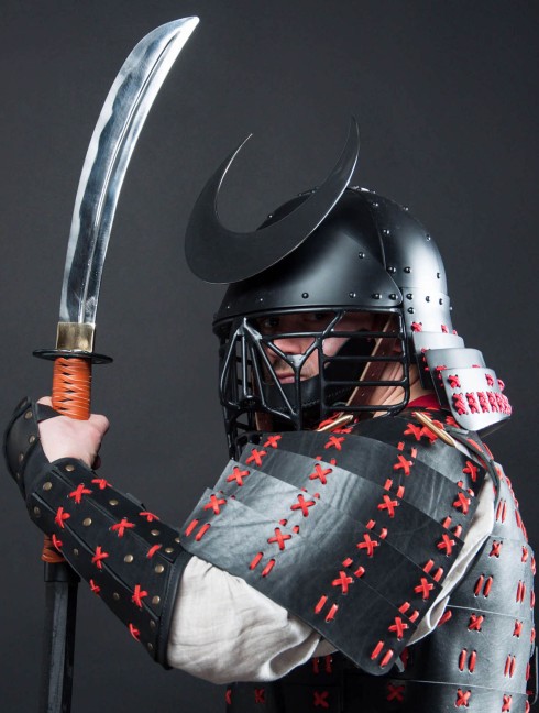 Japanese kabuto with bar grill Helmets