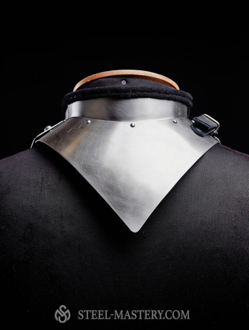 Gorget with front and back neck protection Plattenrüstungen