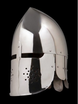 "Phrygian cap" helmet with plate neck protection Plattenrüstungen