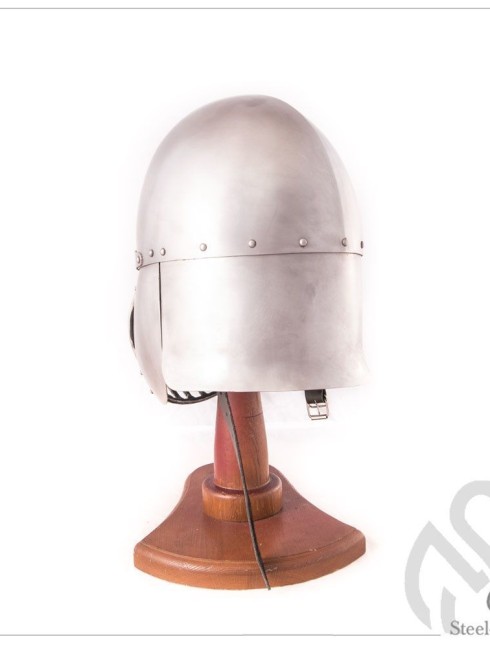 Phrygian helm with bar grid and full neck protection Corazza