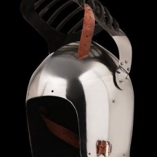 Bascinet with bar grill image-1