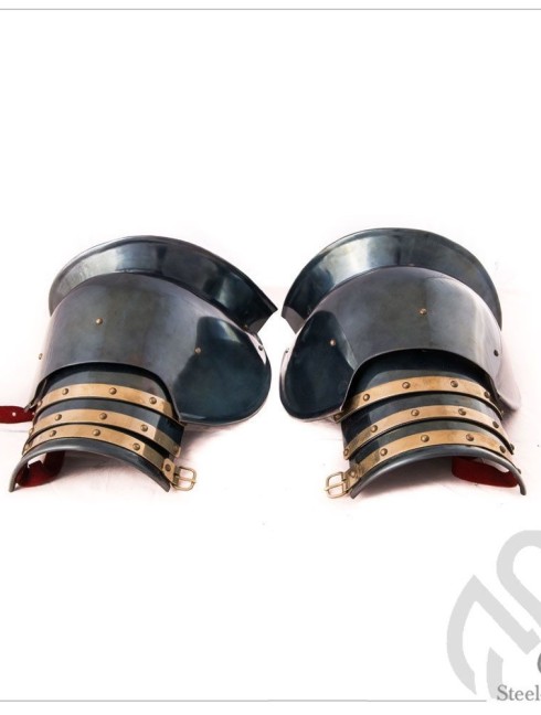 Plate shoulders bump stops in the Milan style Corazza