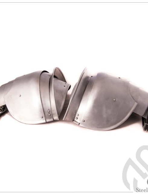 Plate shoulders bump stops in the Milan style Corazza