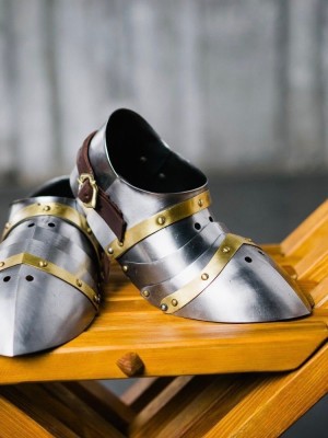 Sabatons 1350-1450 years Metal leg protection
