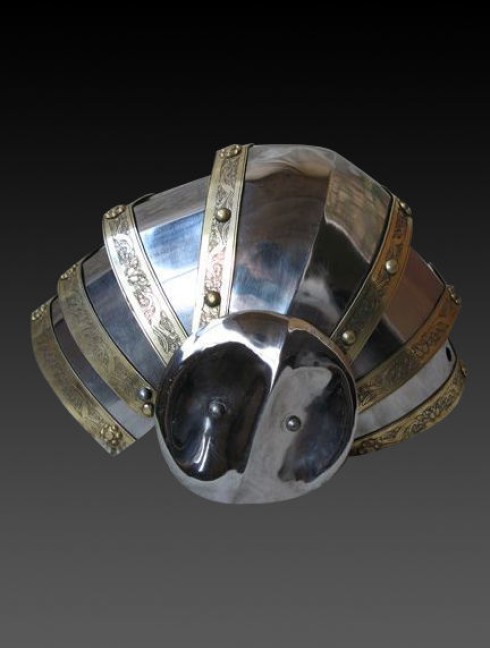 Complex knee protection Metal leg protection