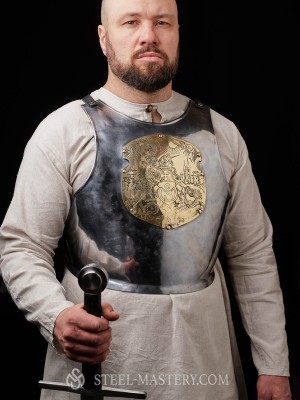 One-piece Breastplate Cuirasses, breastplates and gorgets