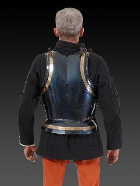 Cuirass in Italian stylistics of second part 15 century Cuirasses, breastplates and gorgets
