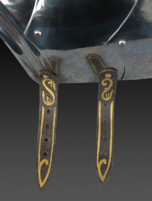 Cuirass with skirt, the mid 15th century Cuirasses, breastplates and gorgets