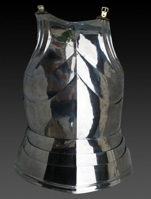 Cuirass with skirt, the mid 15th century Cuirasses, breastplates and gorgets