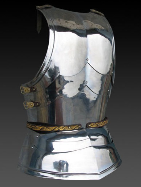 Cuirass with skirt, the mid 15th century Cuirasses, breastplates and gorgets