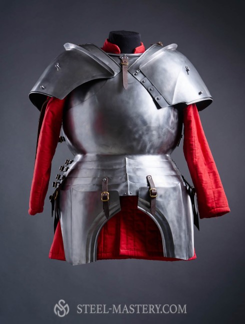 Milanese cuirass with the skirt and tassets - 1460 year Cuirasses, breastplates and gorgets