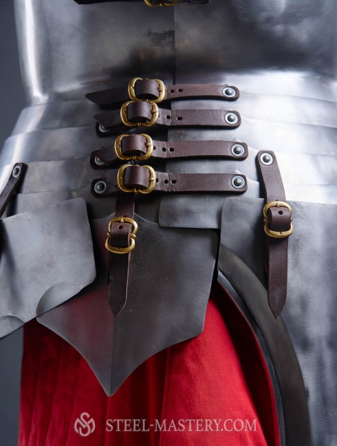Milanese cuirass with the skirt and tassets - 1460 year Cuirasses, breastplates and gorgets