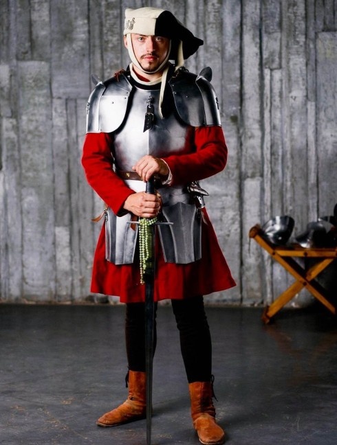 English gothic cuirass - 1483 year Corazza