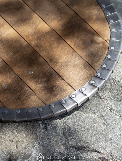 Medieval round shield Armadura de placas