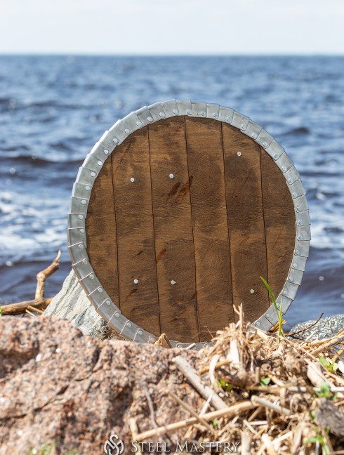 Medieval round shield Armadura de placas