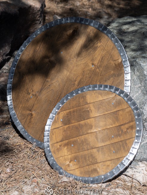 Medieval round shield Armadura de placas