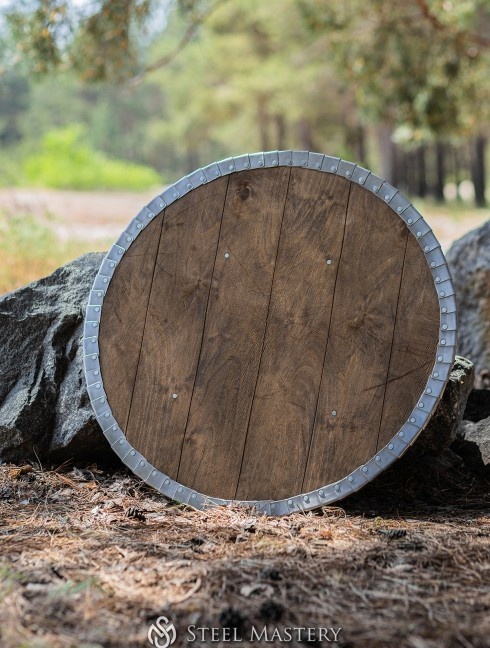 Medieval round shield Armadura de placas