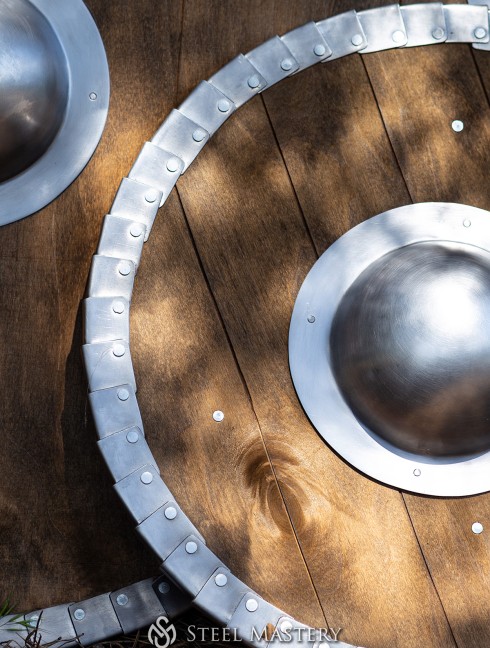 Round Shield Armadura de placas