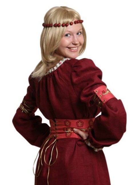 Dress "Blossoming cherry tree" Mittelalterliche Kleidung