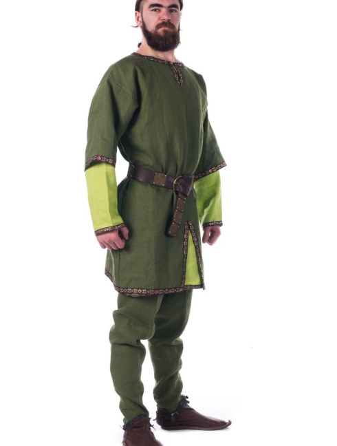 Early Medieval men s costume Vestimenta medieval
