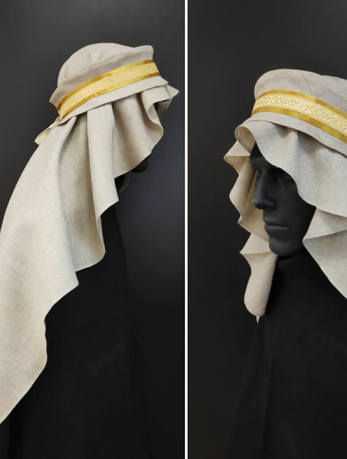 Hair covering with fabric snood Kopfbedeckungen